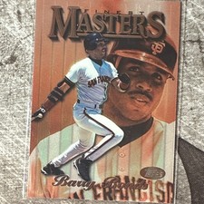 Topps 1997 Finest Masters Barry Bonds Bronze #1 San Francisco Giants Baseball C…