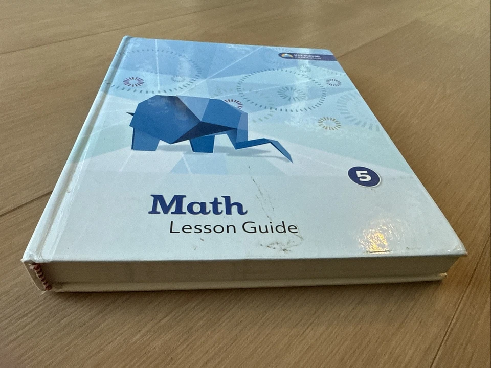 Math 5 K12 Summit Curriculum Lesson Guide 2019 Hardcover Homeschool - Image 2 of 4