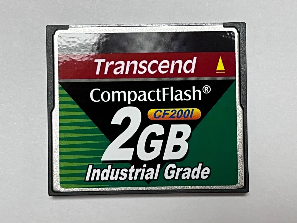 New Original Transcend CompactFlash CF200I  2GB Industrial Grade 220X CF Card - Image 3 of 4