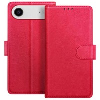 Avizar, Chesterfield Klappetui Iphone Air Mit Kartenfach Und Standfunktion, Rot