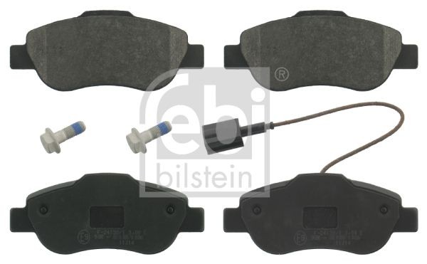 Bremsbelagsatz Scheibenbremse Vorne Febi Bilstein 16841 Passend FüR Fiat Ford-image