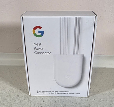 Google Nest Power Connector - C-Wire Substitute for Home System Without C Wire