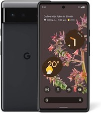 Google Pixel 6 Stormy Black 128GB G9S9B Unlocked Clean ESN DSM
