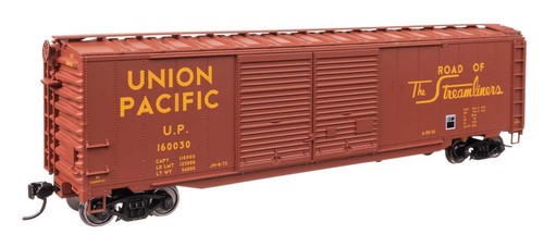 Coche de carga Walthers escala HO ~ 50' AAR mejorado de doble puerta ~ Union Pacific #160030 | Zustand: New
