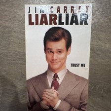Universal Liar Liar VHS Comedy Family PG-13 1997 NTSC English Closed Captioned
