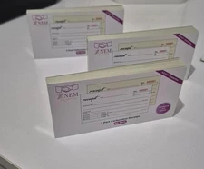 6 Pack Receipt Book with Carbon Copies, Money and Rent Receipt Book 2 Part Carbo