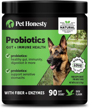 6 Billion CFU Dog Probiotics with Prebiotics, Digestive Enzymes,  Fiber - Relie