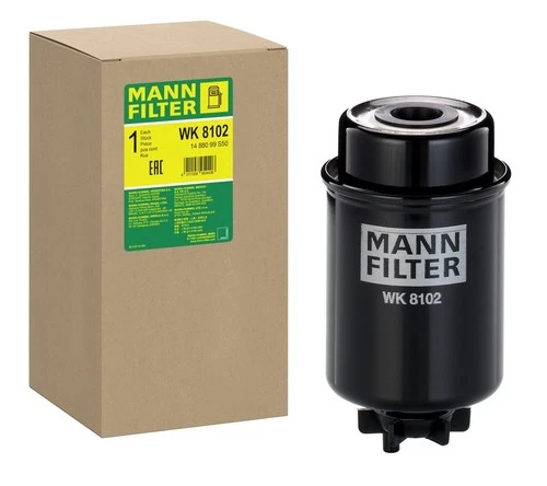 MANN-FILTER WK 8102 Filtre à carburant pour JOHN DEERE CLAAS JLG RENAULT - Photo 1/3