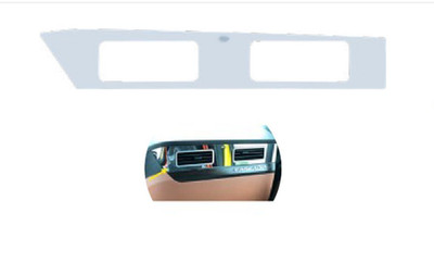 FREIGHTLINER CASCADIA 2018+ AC VENT TRIM PASSENGER SIDE STAINLESS STEEL
