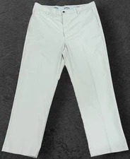 Callaway Golf Pants Mens 36x30 Beige Chinos Straight Shirt Gripper Outdoors