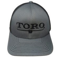 Pacific Headwear Trucker Hat Gray Black One S...