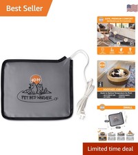 Indoor Heated Pet Bed Warmer - Waterproof, Safety-Certified for Small Pets