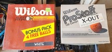 VINTAGE NEW WILSON GOLF BALLS 2 DOZEN bonus 4 free balls