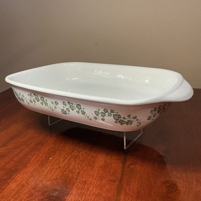 Callaway Green Ivy Corelle Corning Ware Coordinates 13x9 Baking Pan (129-405)