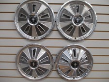 1966 Ford Mustang Wheelcover Wheel Covers Hubcaps Oem Set 66 997