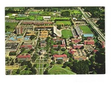 University of Southern Mississippi Hattiesburg MS VTG postcard UNP aerial view