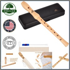 Professional Level Maple Wood Recorder, Baroque Style, High Frequency Sound