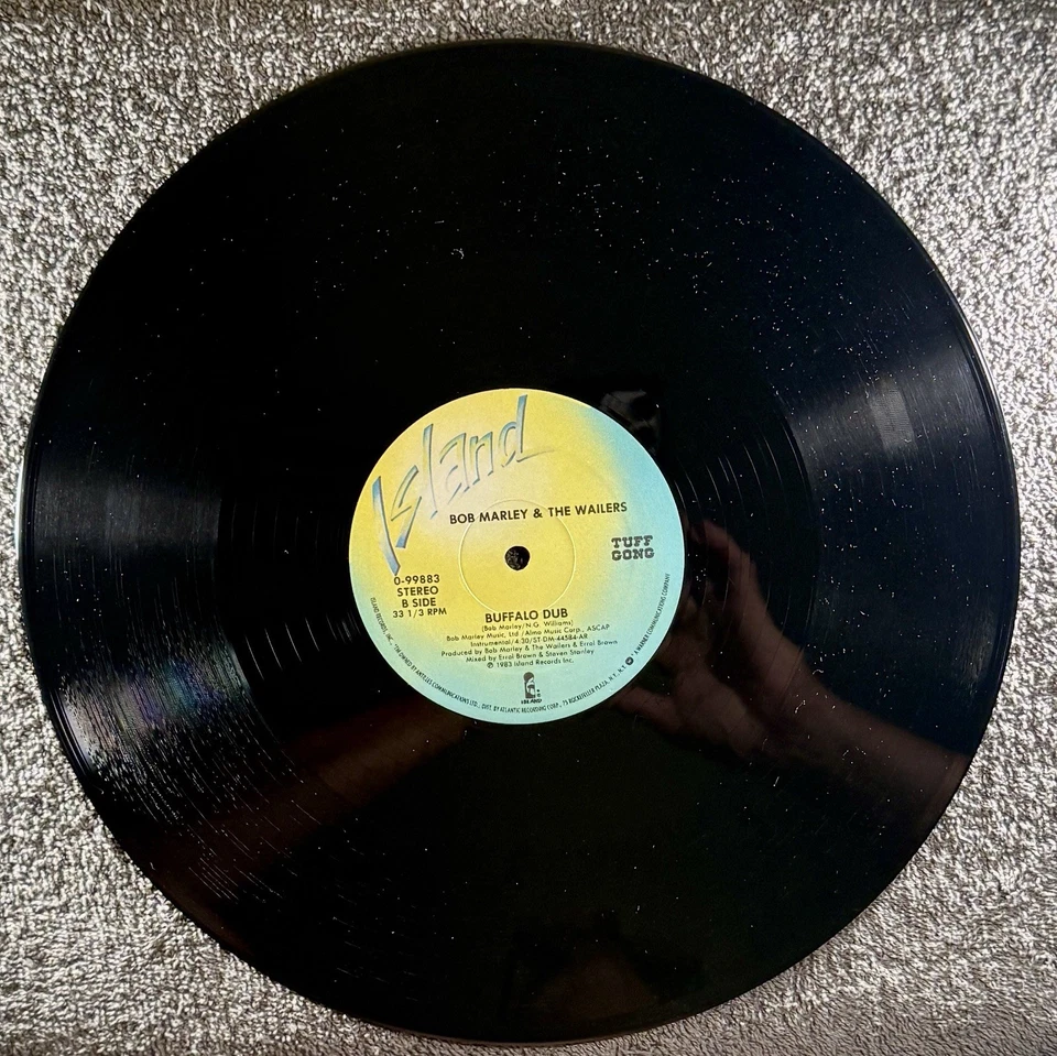 Vintage Bob Marley & the Wailers “Buffalo Soldier” Vinyl LP Record Album Foto 4 de 4