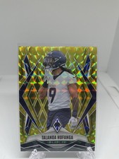 Talanoa Hufanga 2025 Phoenix Football Yellow Prism /185 #79