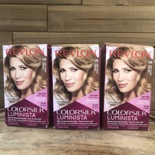 Revlon Colorsilk Luminista Hair Dye 176 Honey Blonde Rubio Miel 3 Pack 