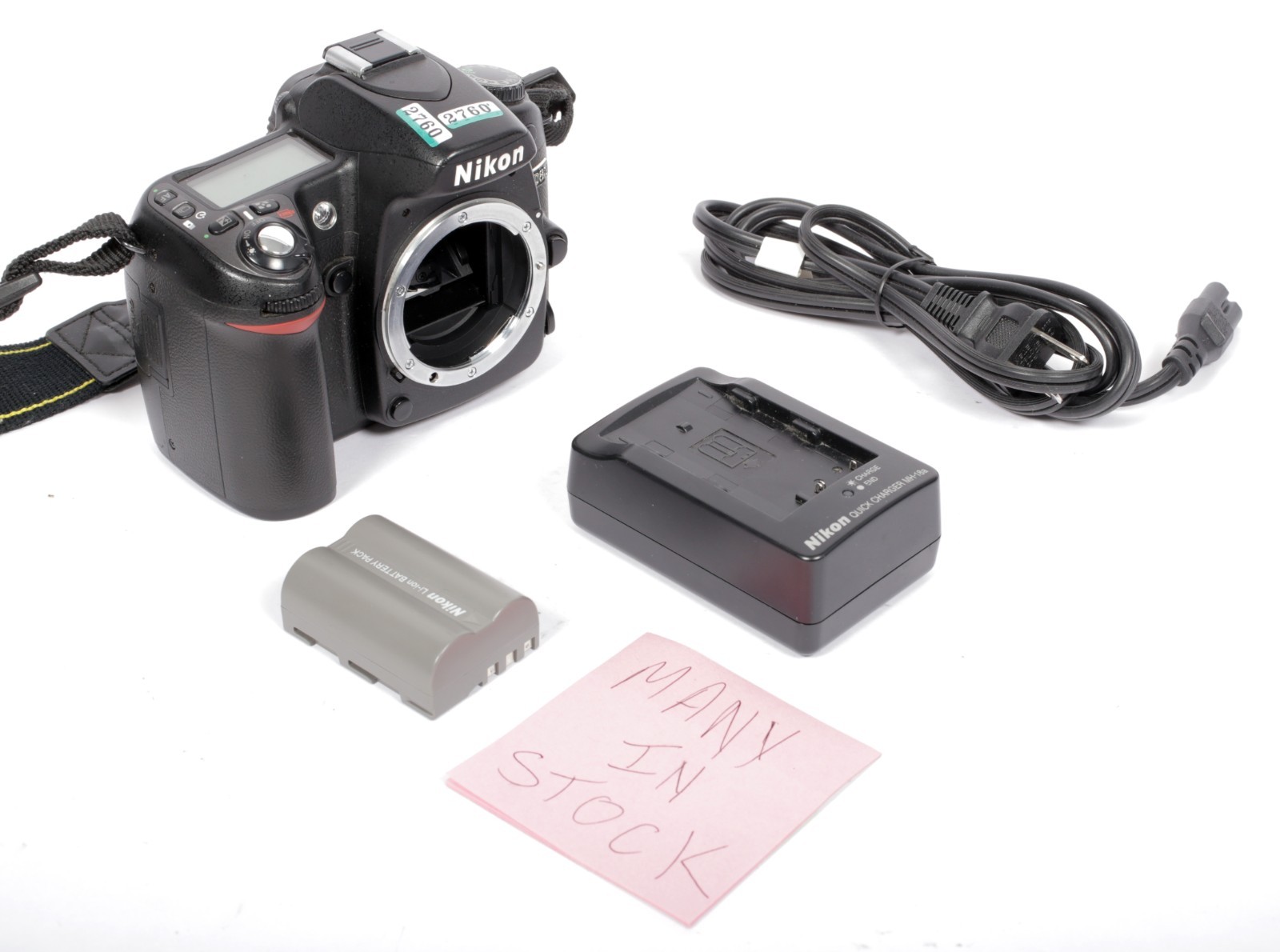Nikon D80 vintage camera equipment - eBay listing photo 3