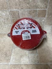 Gate Valve Lockout Device, 127mm X 165 mm  , Red