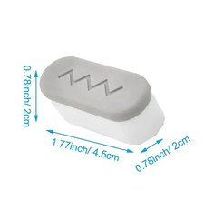 4pcs Toilet Seat Bumper Pads   Self-Adhesive Bumpers for Bidet Use - NEW