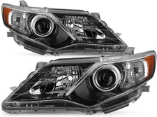 Projector Headlights Lamps Driver Passenger Side for 2012-2014 Toyota Camry