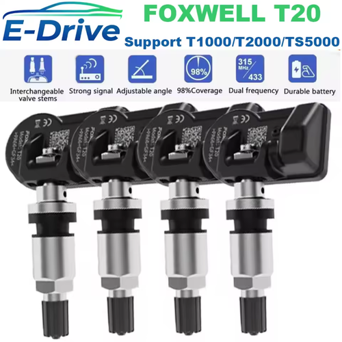 FOXWELL T20 TPMS Tire Pressure Monitoring Sensor For NT809TS/T2000PRO TPMS Tool - Afbeelding 19 van 21