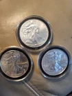 2014 American Silver Eagle 3-coin Lot