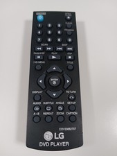 LG COV33662707 DVD Player Remote Control DP132 DP122 DVX492 DV480 DV642 - Tested
