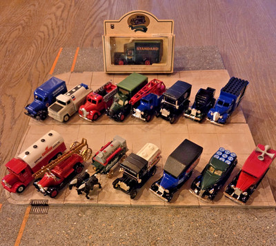 Lot of 16 **LLEDO** Chevron Limited Edition Commemorative Diecast Trucks & Cars