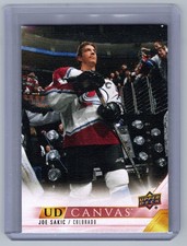 2022-23 Upper Deck - Canvas Retired Stars Joe Sakic #C248