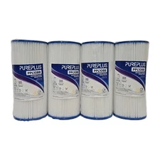 Pureplus 5 Micron 10"x 4.5" Whole House Pleated Sediment Filter Well Water 4-PK