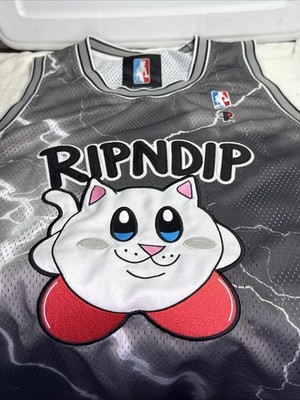 Ripndip Thunder  Lord Nermal Jersey Mitchell & Ness Lighting Xl Grey Limited HTF