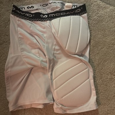MCDAVID football girdle white size medium lightly worn once    