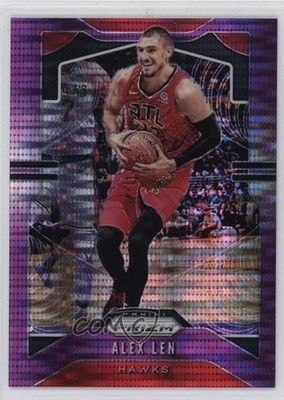 2019-20 Panini Prizm Purple Pulsar Prizm 11/35 Alex Len #38 11if