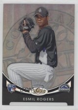 2010 Topps Finest Refractor 44/599 Esmil Rogers #146 c7w
