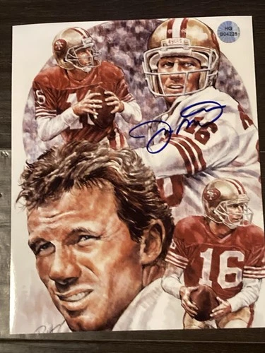 Joe Montana Autographed signed 8x10 Photo  with COA. HOF