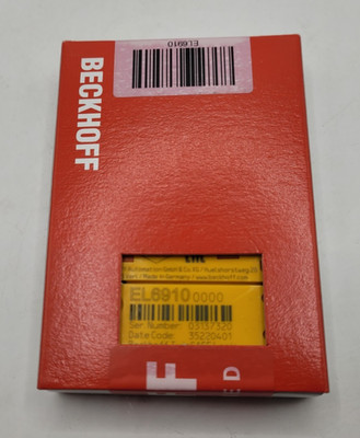 BECKHOFF EL6910 Module - FACTORY SEALED