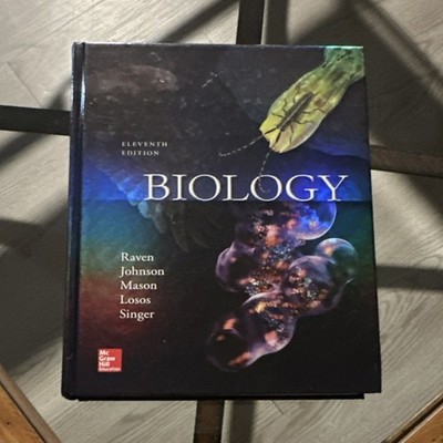 Biology Eleventh Edition Hardcover by Raven McGraw-Hill Education Textbook