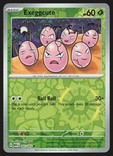 Exeggcute 102/165 &ndash; Carta Pok&eacute;mon 151 (Master Ball Foil) - Olografica