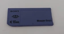 Genuine Sony Purple 16MB Memory Stick MSA-16A Media Sony PSP Camera
