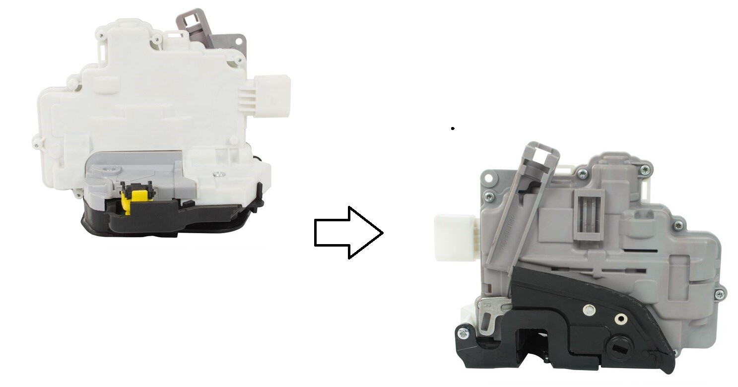 Moteur centralisation serrure de porte arrière droite Audi A4 B7 A3 8P 9 broches