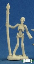 Reaper Bones Classic 77244 SKELETON WARRIOR SPEARMAN 3 