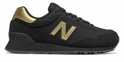 new balance 515 womens black and gold