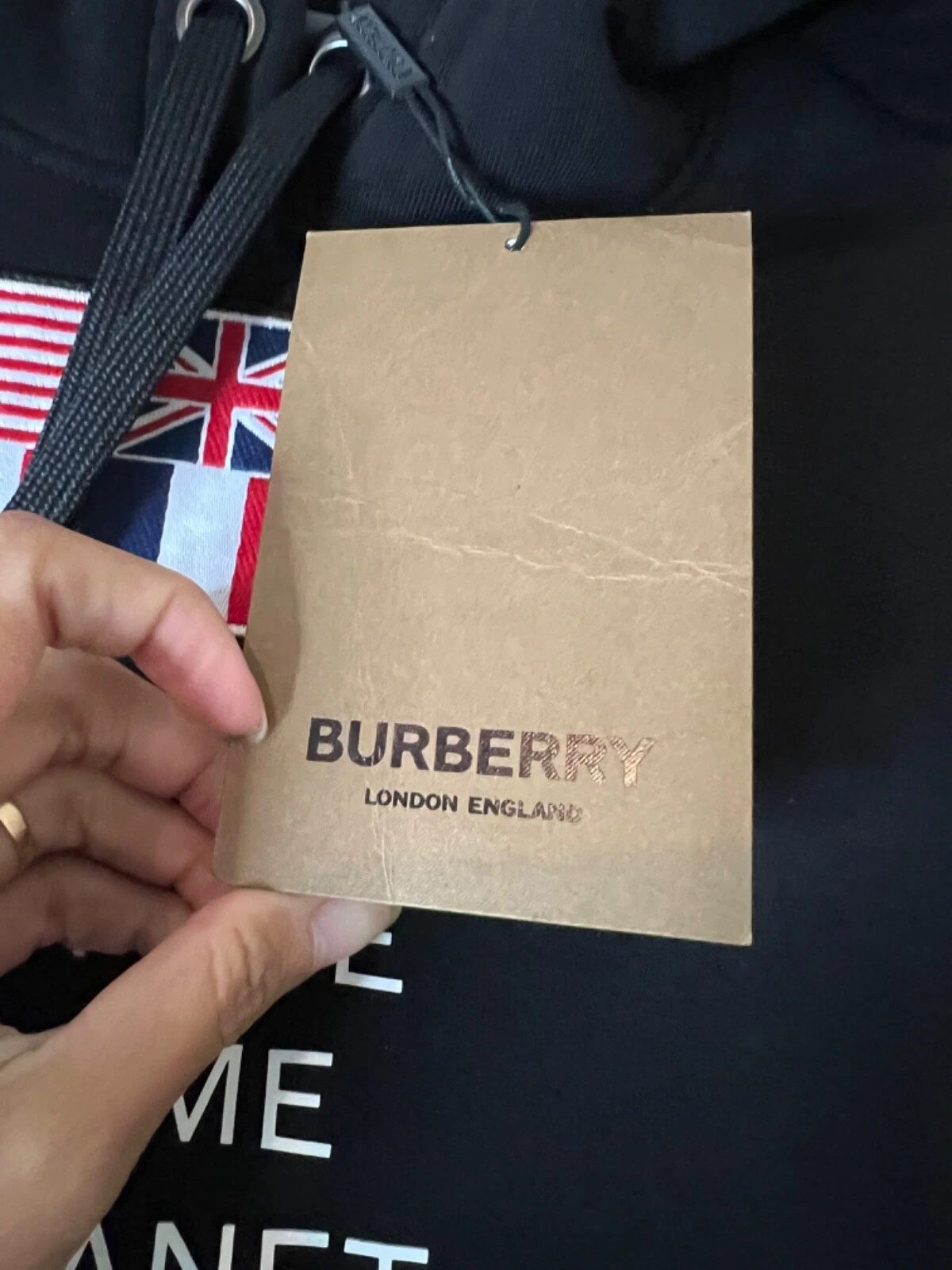 Felpa con cappuccio Burberry nuova con etichette autentica piccola prezzo consigliato £ 529