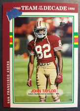 John Taylor San Francisco 49ers 2005 Topps #49 Fan Favorite Football Card 