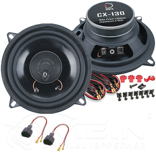 Dietz Auto Lautsprecher FüR Dacia Logan I 2004-2013 TüR Heck 2-Wege 100W #BC6Q-image