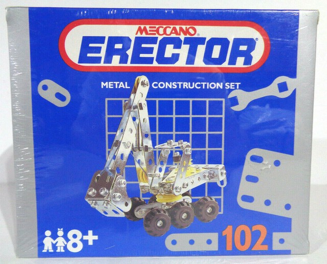 meccano metal construction set